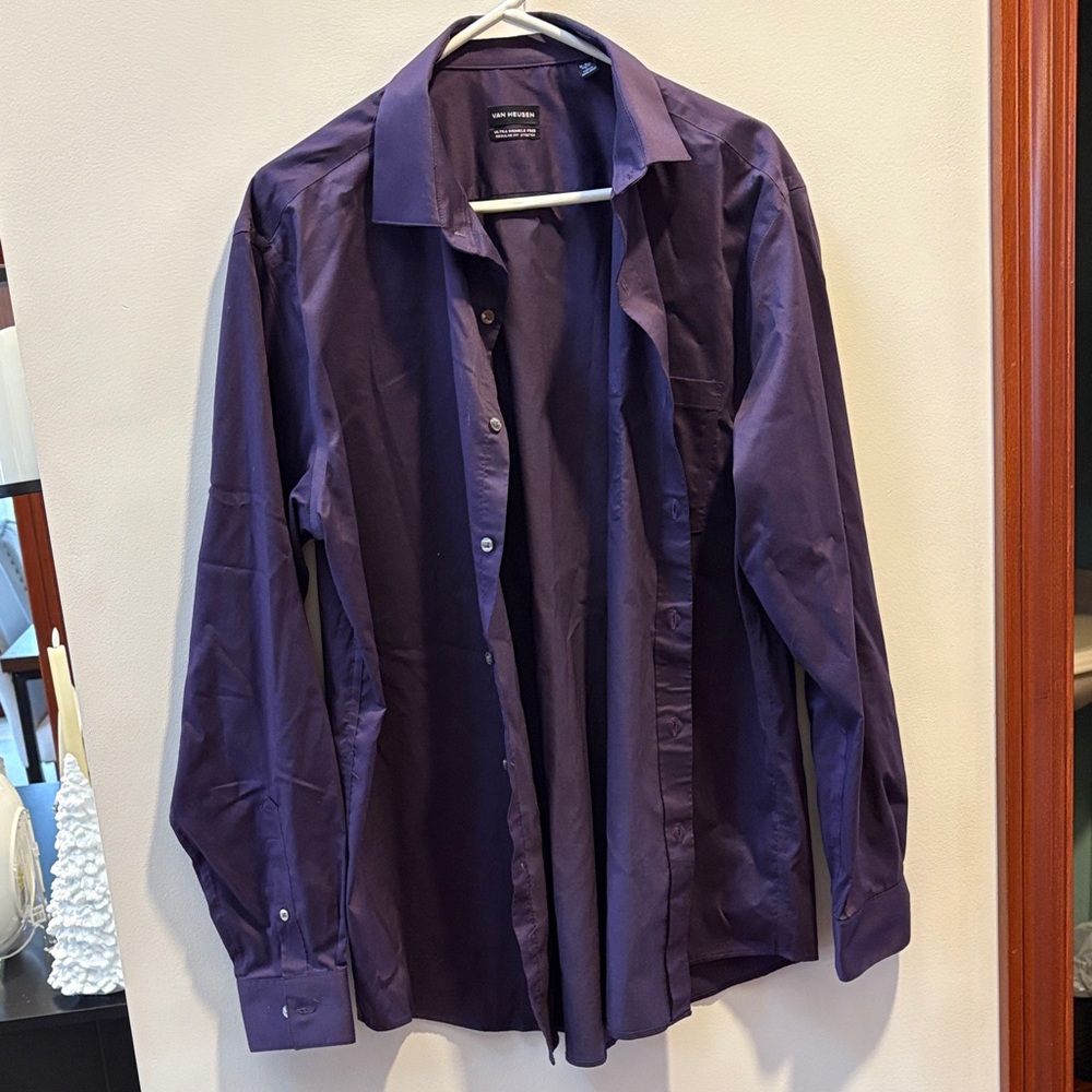 Van Heusen Deep Purple Shirt
